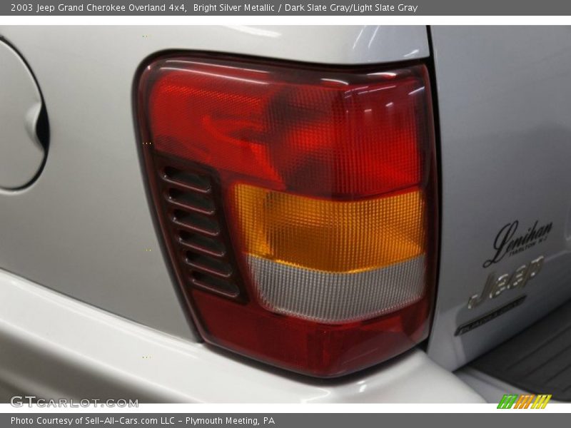Bright Silver Metallic / Dark Slate Gray/Light Slate Gray 2003 Jeep Grand Cherokee Overland 4x4