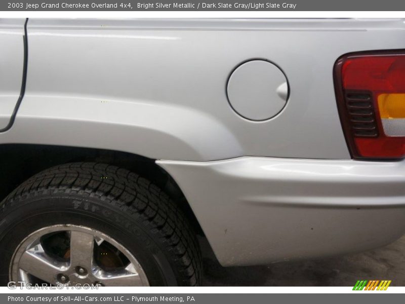 Bright Silver Metallic / Dark Slate Gray/Light Slate Gray 2003 Jeep Grand Cherokee Overland 4x4