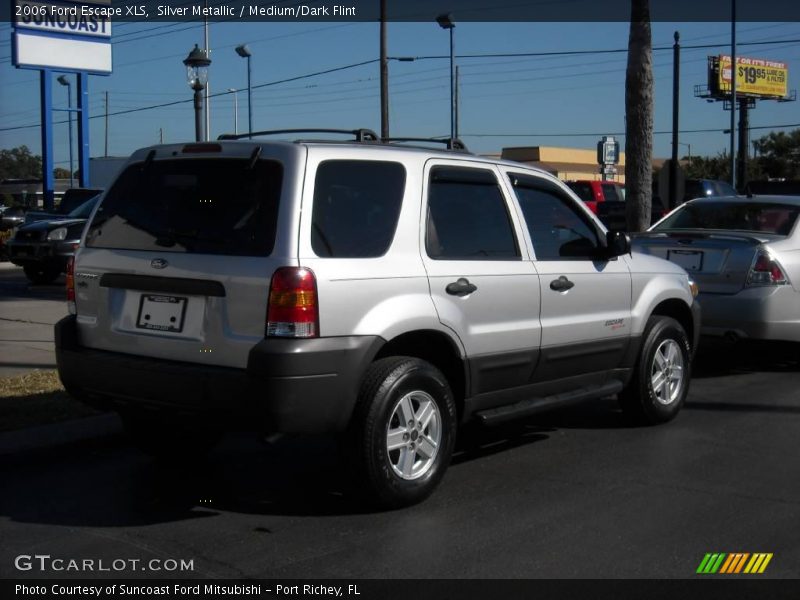 Silver Metallic / Medium/Dark Flint 2006 Ford Escape XLS