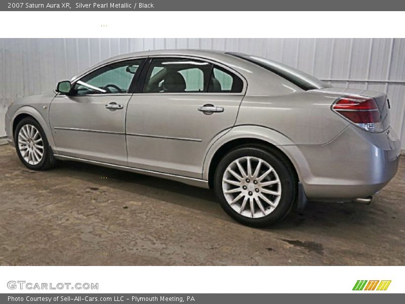 Silver Pearl Metallic / Black 2007 Saturn Aura XR