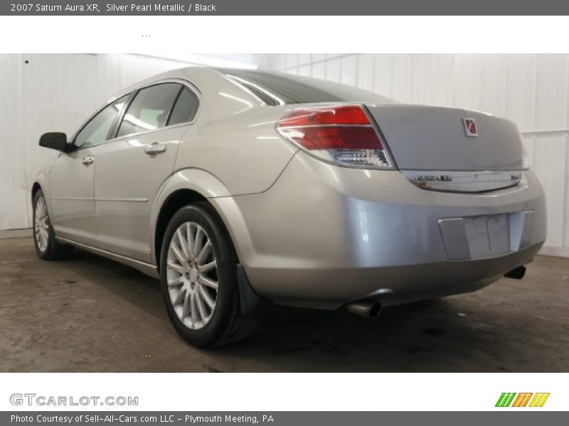 Silver Pearl Metallic / Black 2007 Saturn Aura XR