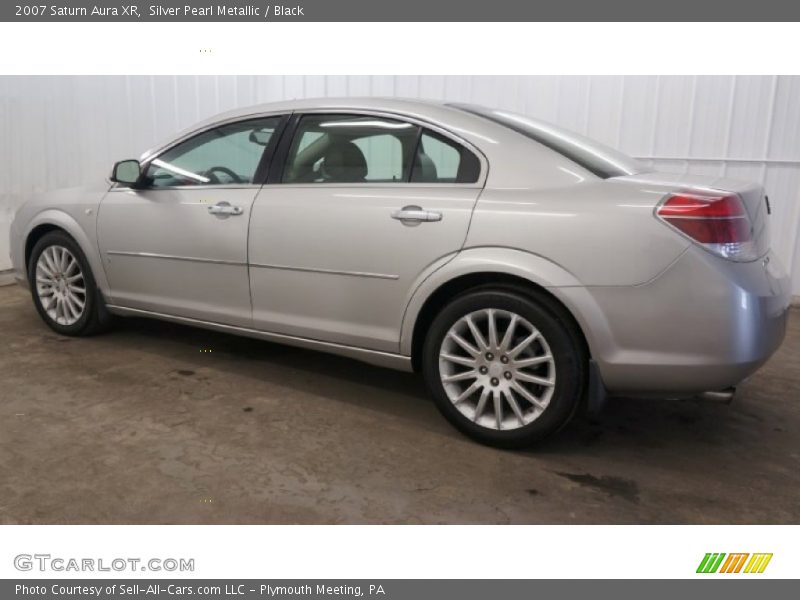 Silver Pearl Metallic / Black 2007 Saturn Aura XR