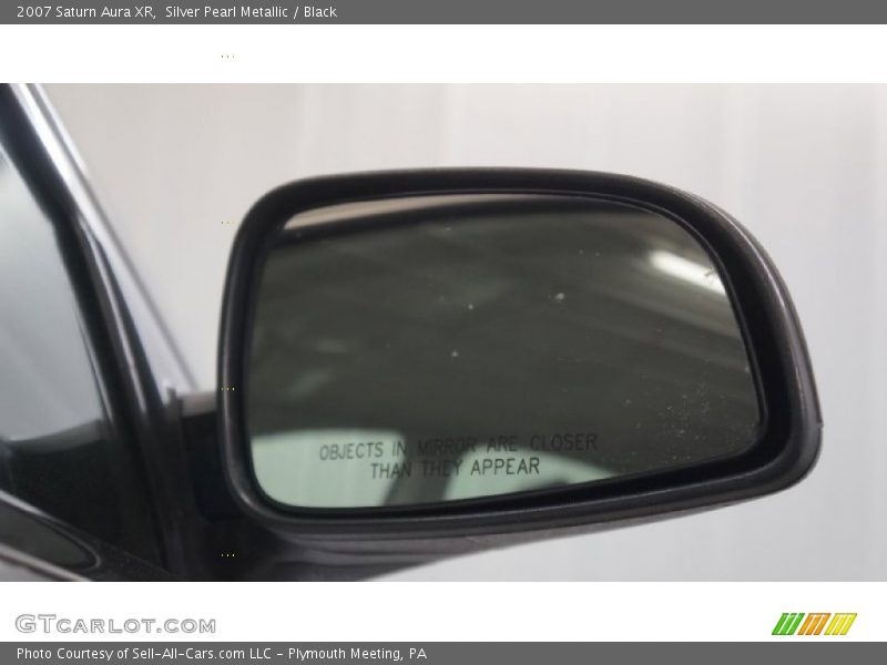 Silver Pearl Metallic / Black 2007 Saturn Aura XR