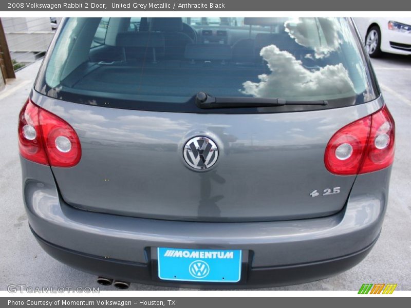 United Grey Metallic / Anthracite Black 2008 Volkswagen Rabbit 2 Door