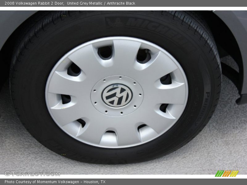 United Grey Metallic / Anthracite Black 2008 Volkswagen Rabbit 2 Door