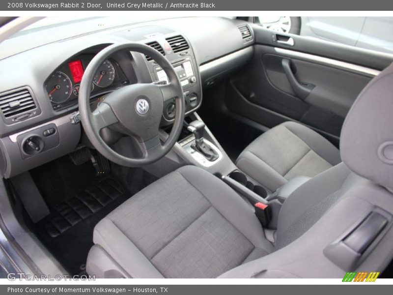 United Grey Metallic / Anthracite Black 2008 Volkswagen Rabbit 2 Door