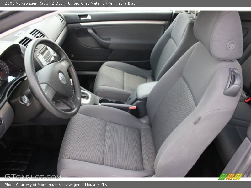 United Grey Metallic / Anthracite Black 2008 Volkswagen Rabbit 2 Door