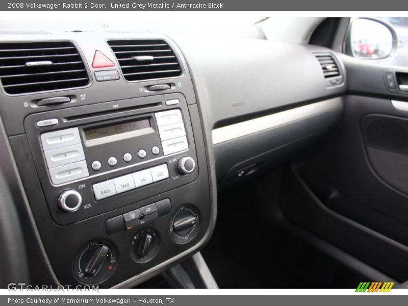 United Grey Metallic / Anthracite Black 2008 Volkswagen Rabbit 2 Door