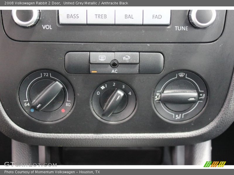 United Grey Metallic / Anthracite Black 2008 Volkswagen Rabbit 2 Door
