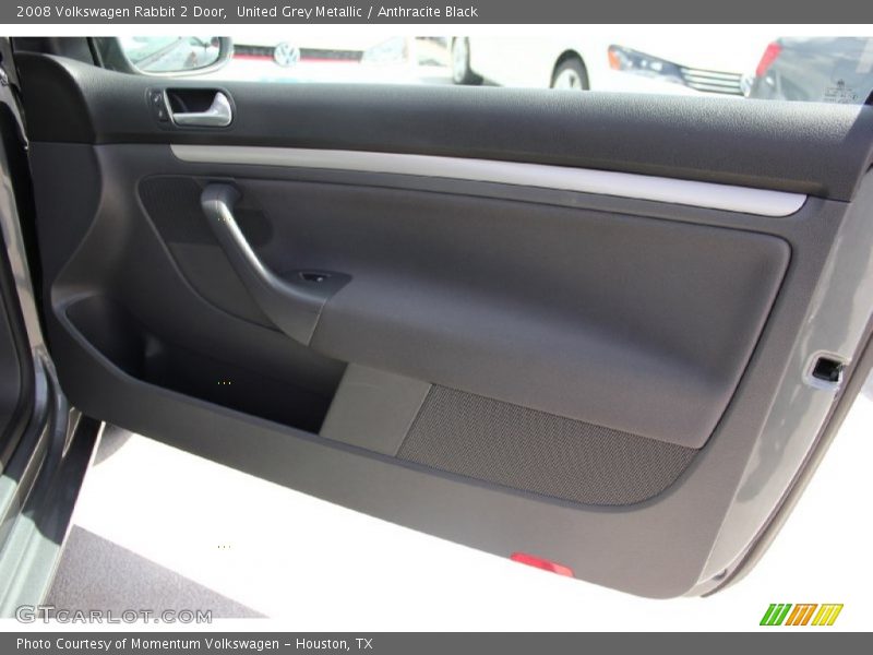 United Grey Metallic / Anthracite Black 2008 Volkswagen Rabbit 2 Door