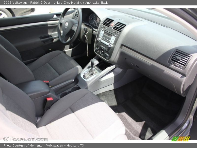 United Grey Metallic / Anthracite Black 2008 Volkswagen Rabbit 2 Door