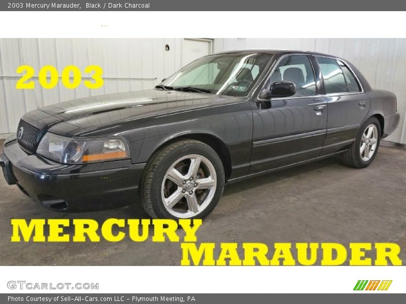 Black / Dark Charcoal 2003 Mercury Marauder