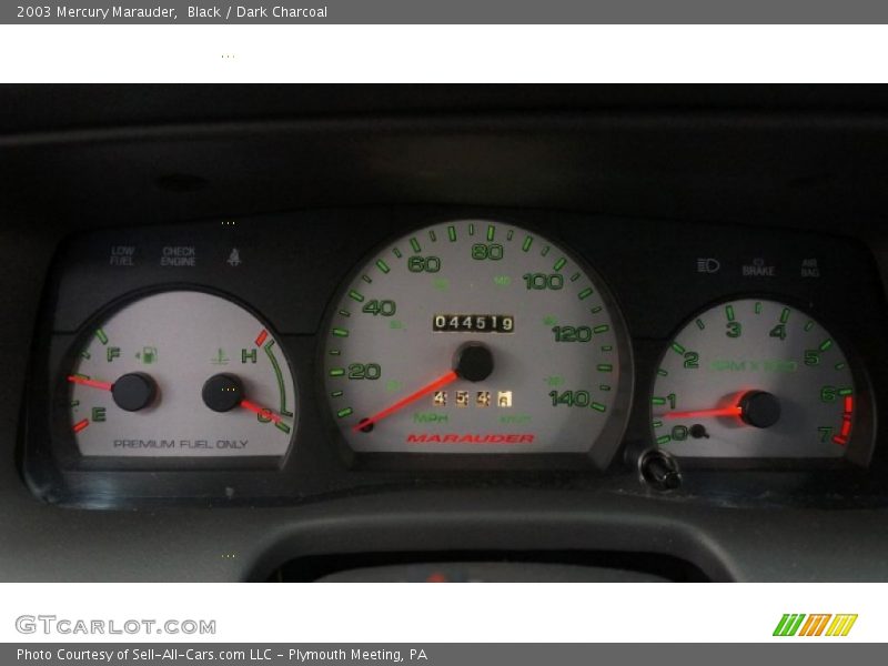  2003 Marauder   Gauges