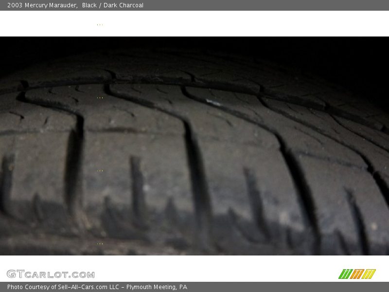 Black / Dark Charcoal 2003 Mercury Marauder