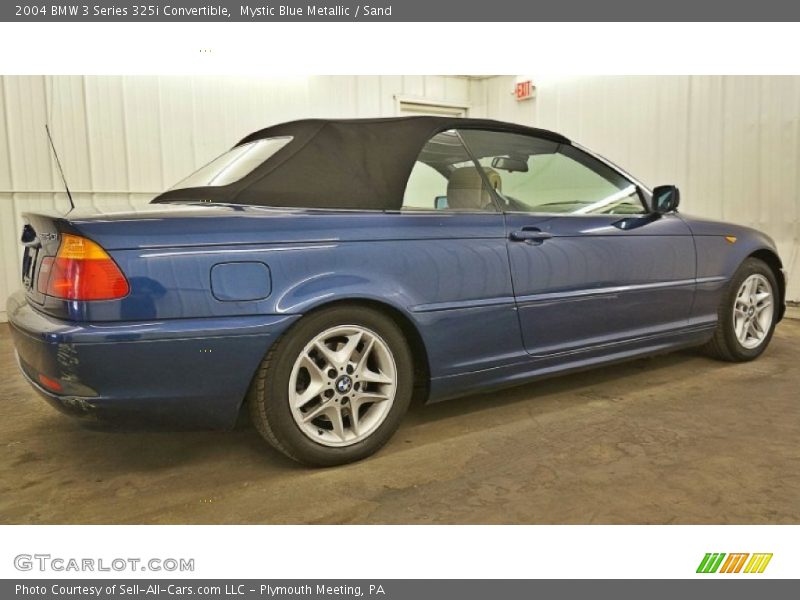 Mystic Blue Metallic / Sand 2004 BMW 3 Series 325i Convertible