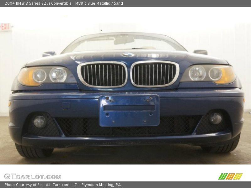 Mystic Blue Metallic / Sand 2004 BMW 3 Series 325i Convertible