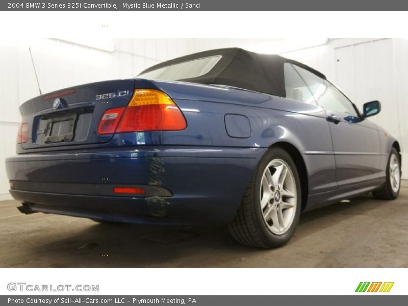 Mystic Blue Metallic / Sand 2004 BMW 3 Series 325i Convertible