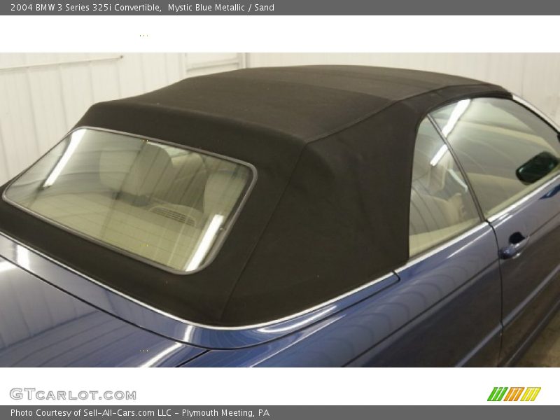 Mystic Blue Metallic / Sand 2004 BMW 3 Series 325i Convertible