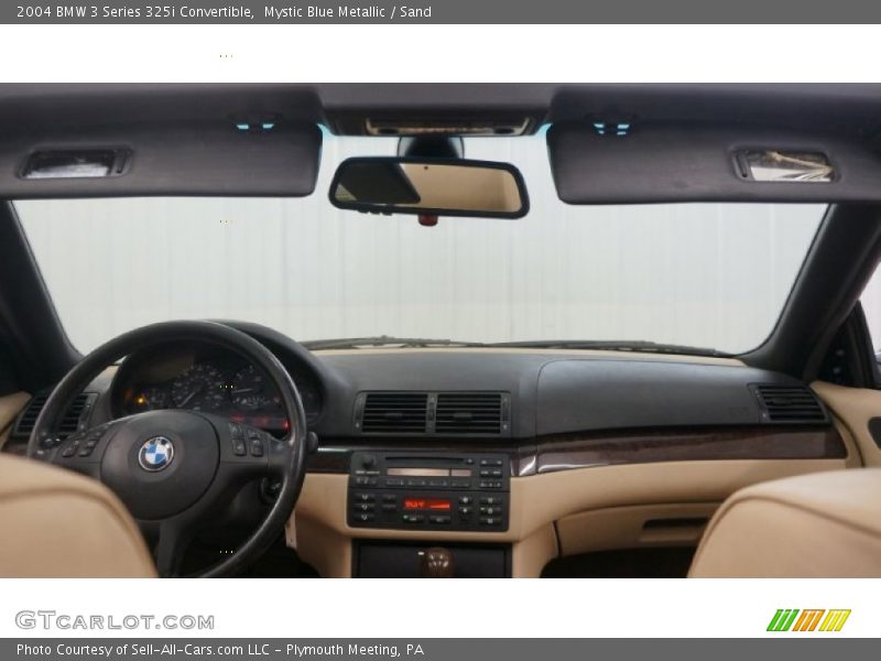 Mystic Blue Metallic / Sand 2004 BMW 3 Series 325i Convertible