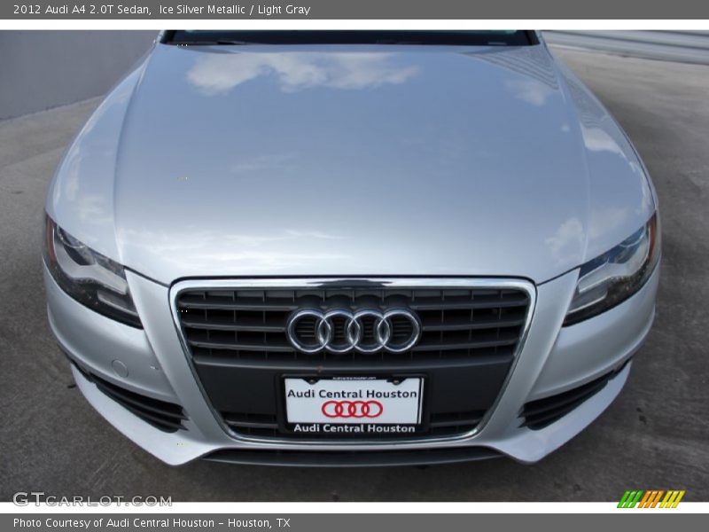 Ice Silver Metallic / Light Gray 2012 Audi A4 2.0T Sedan