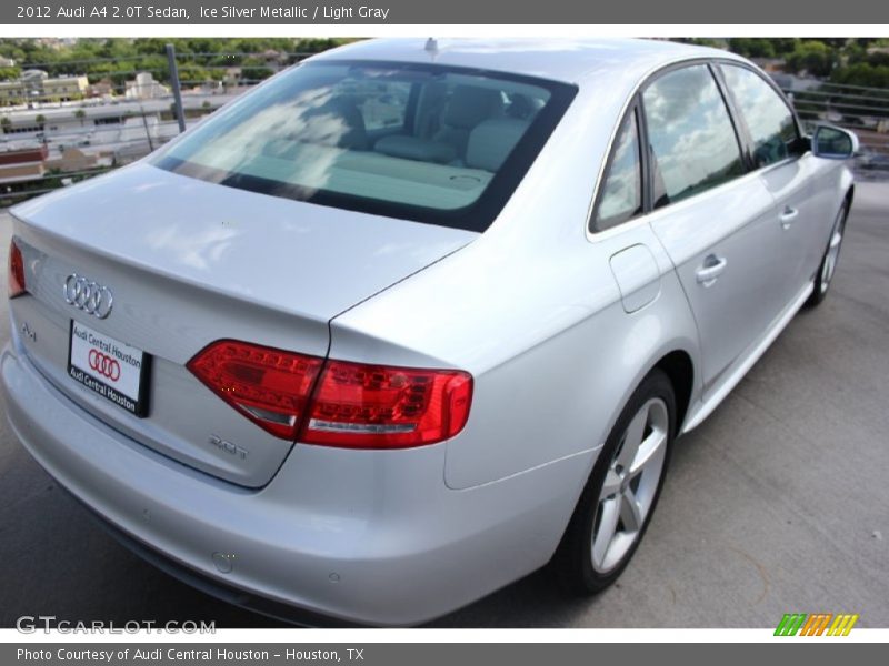 Ice Silver Metallic / Light Gray 2012 Audi A4 2.0T Sedan