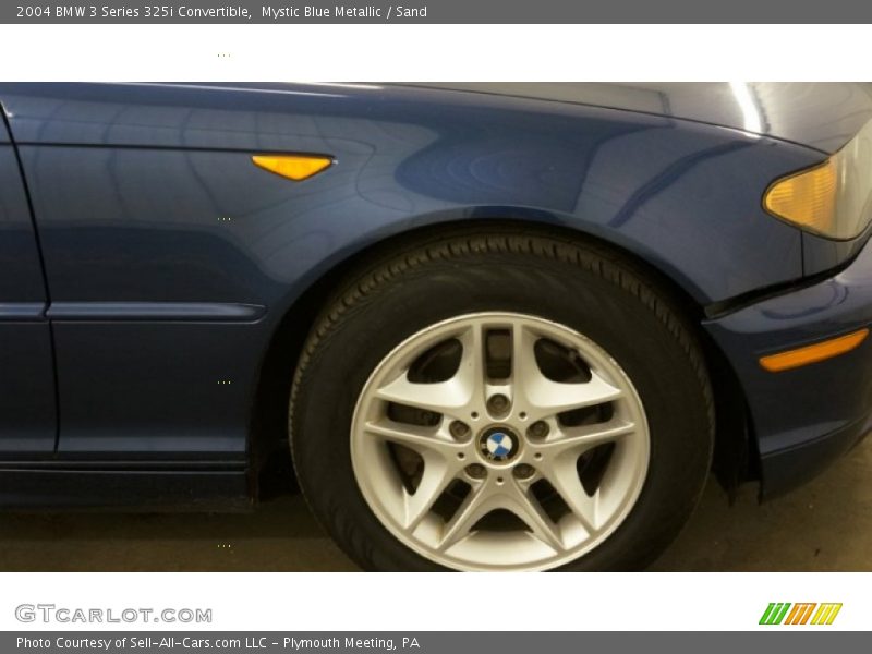 Mystic Blue Metallic / Sand 2004 BMW 3 Series 325i Convertible