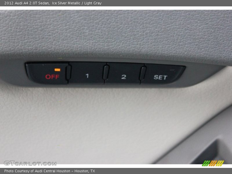 Ice Silver Metallic / Light Gray 2012 Audi A4 2.0T Sedan