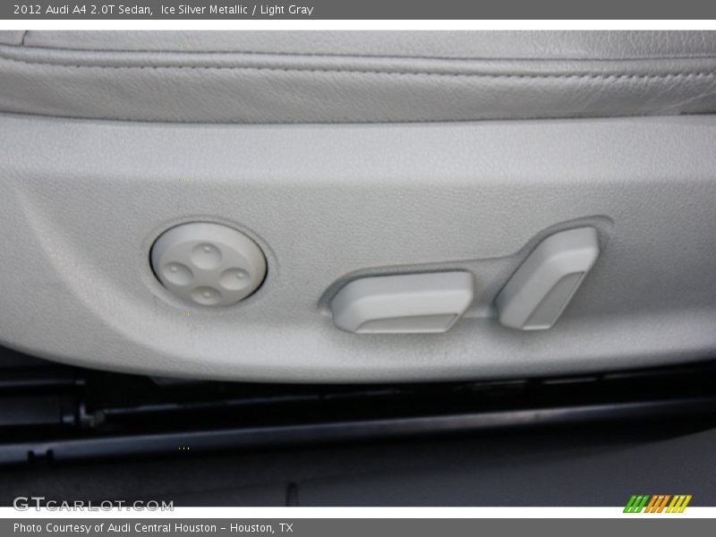 Ice Silver Metallic / Light Gray 2012 Audi A4 2.0T Sedan
