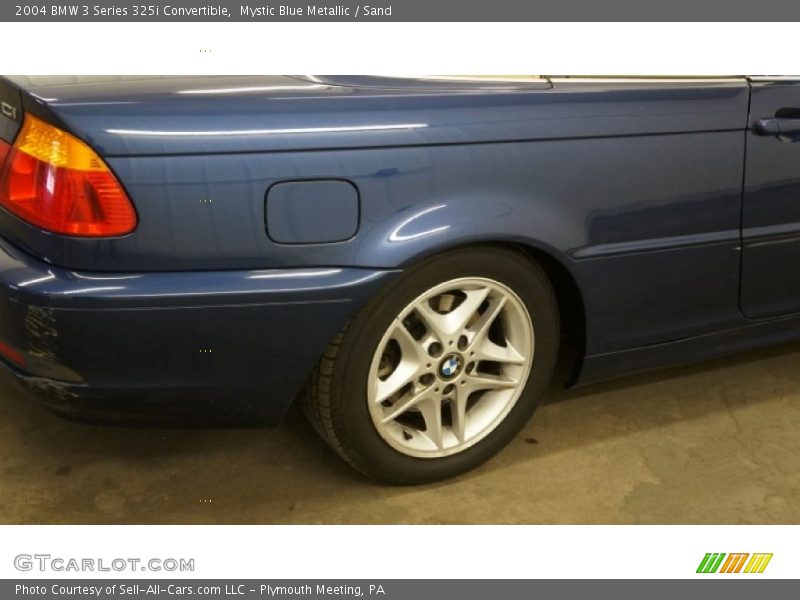 Mystic Blue Metallic / Sand 2004 BMW 3 Series 325i Convertible