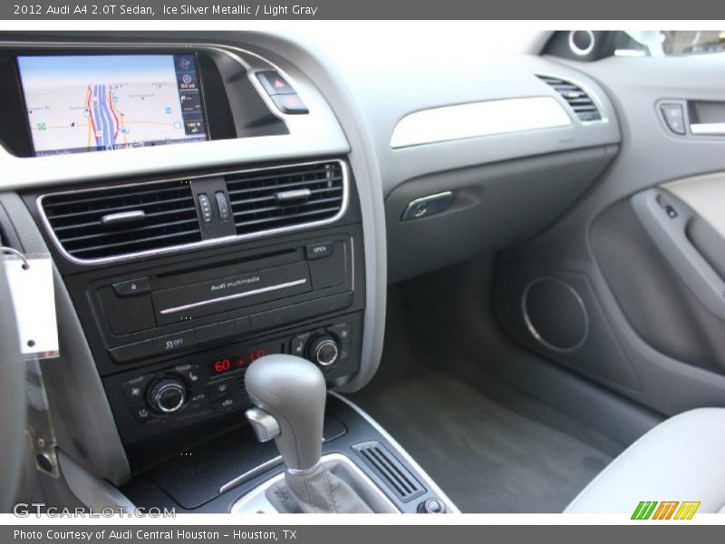 Ice Silver Metallic / Light Gray 2012 Audi A4 2.0T Sedan