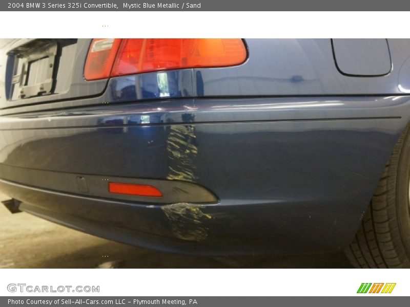 Mystic Blue Metallic / Sand 2004 BMW 3 Series 325i Convertible