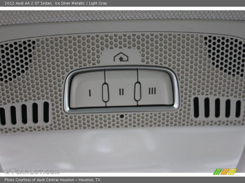 Ice Silver Metallic / Light Gray 2012 Audi A4 2.0T Sedan