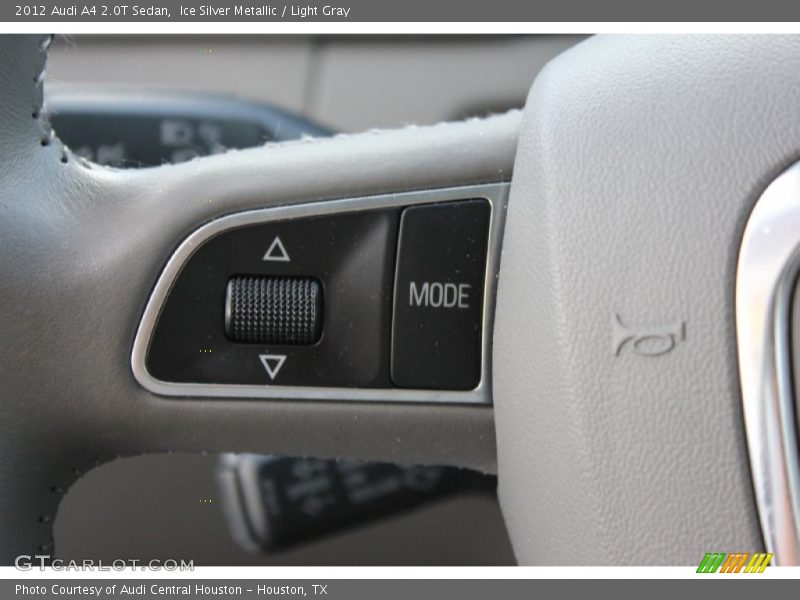 Ice Silver Metallic / Light Gray 2012 Audi A4 2.0T Sedan