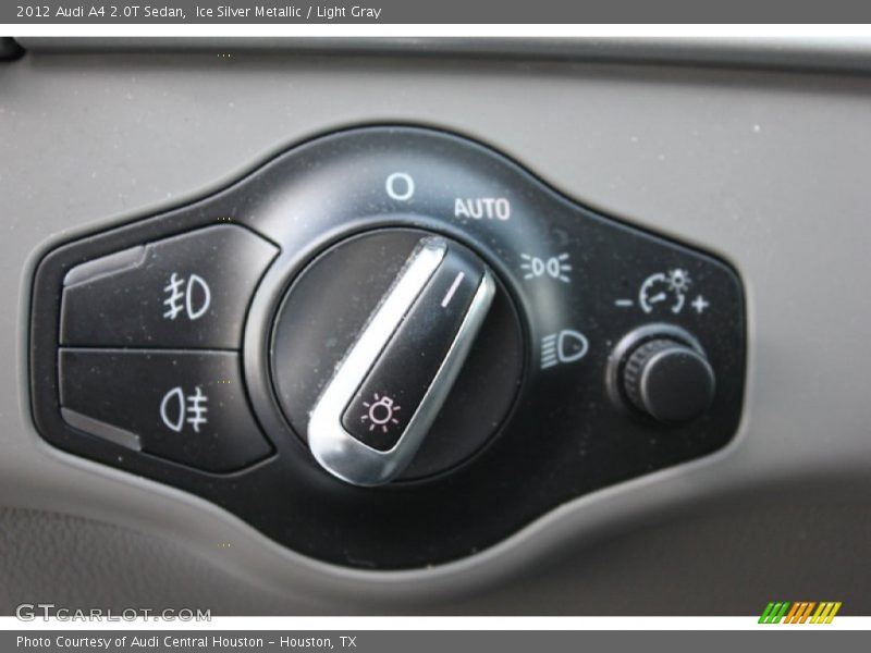 Ice Silver Metallic / Light Gray 2012 Audi A4 2.0T Sedan