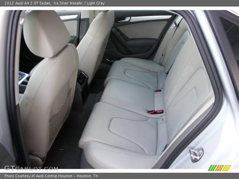 Ice Silver Metallic / Light Gray 2012 Audi A4 2.0T Sedan