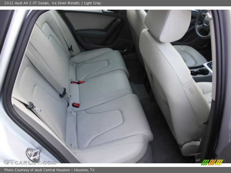 Ice Silver Metallic / Light Gray 2012 Audi A4 2.0T Sedan