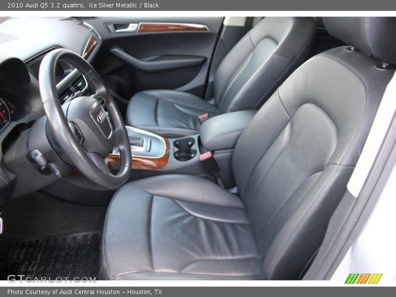 Ice Silver Metallic / Black 2010 Audi Q5 3.2 quattro