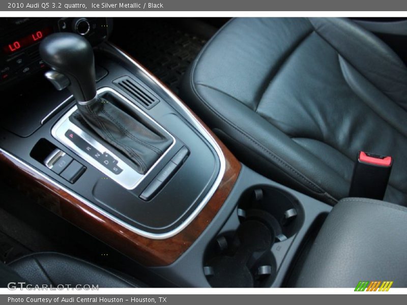 Ice Silver Metallic / Black 2010 Audi Q5 3.2 quattro