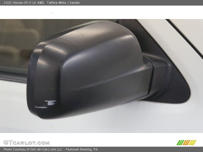 Taffeta White / Saddle 2002 Honda CR-V LX 4WD
