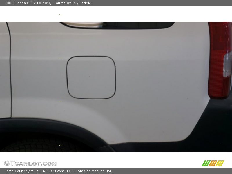 Taffeta White / Saddle 2002 Honda CR-V LX 4WD