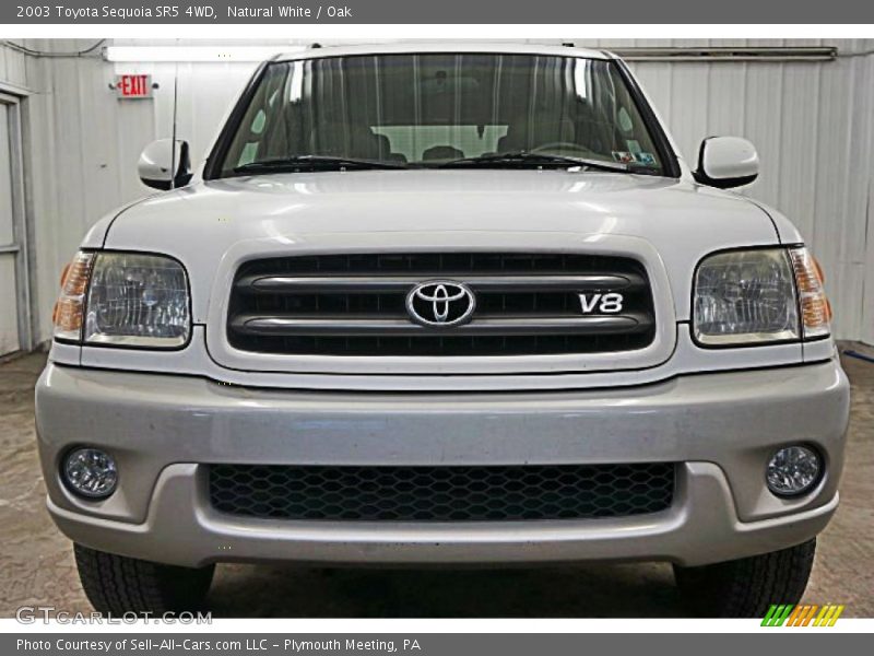 Natural White / Oak 2003 Toyota Sequoia SR5 4WD