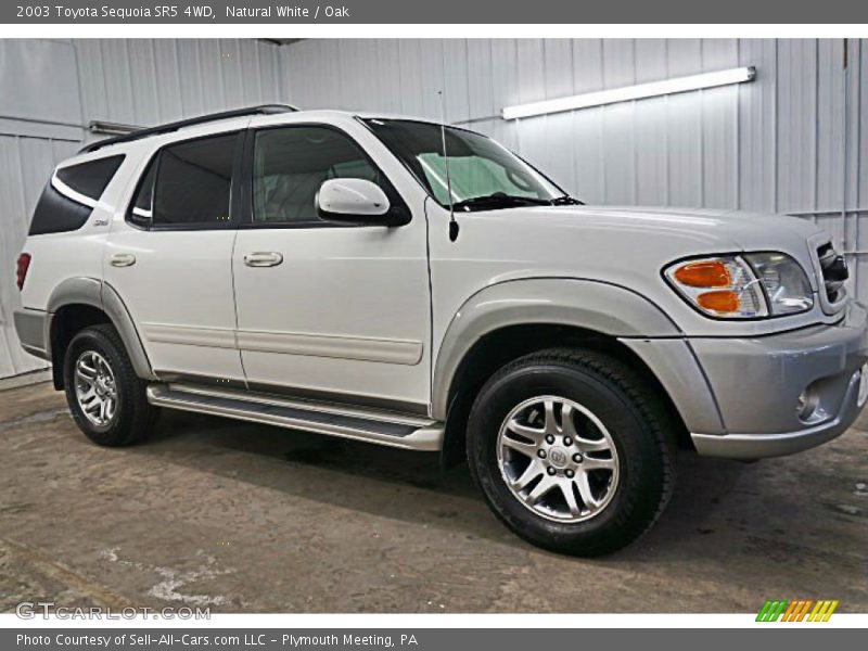 Natural White / Oak 2003 Toyota Sequoia SR5 4WD