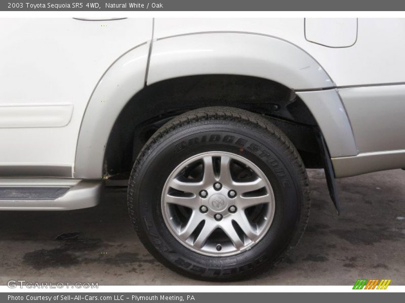 Natural White / Oak 2003 Toyota Sequoia SR5 4WD