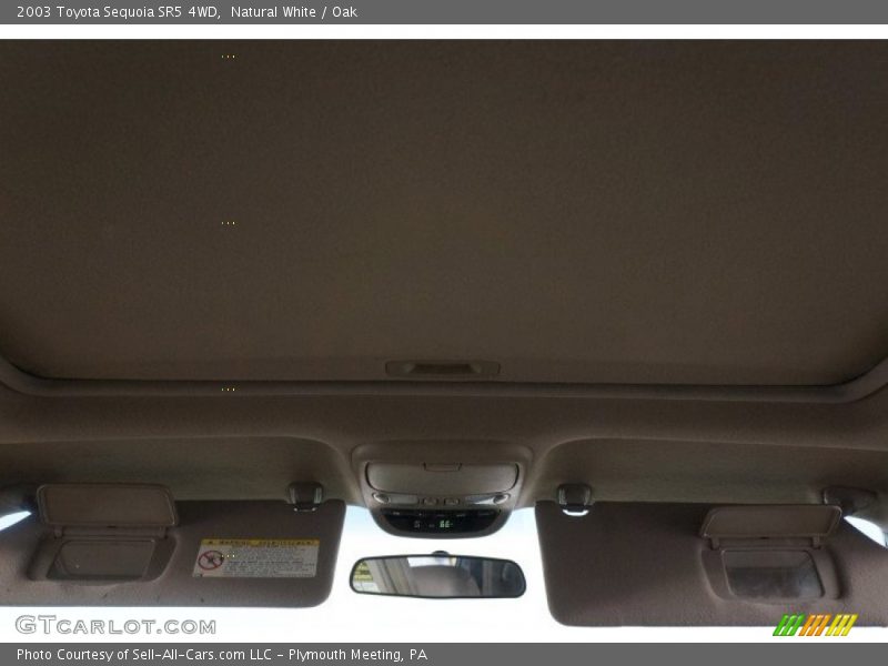Natural White / Oak 2003 Toyota Sequoia SR5 4WD