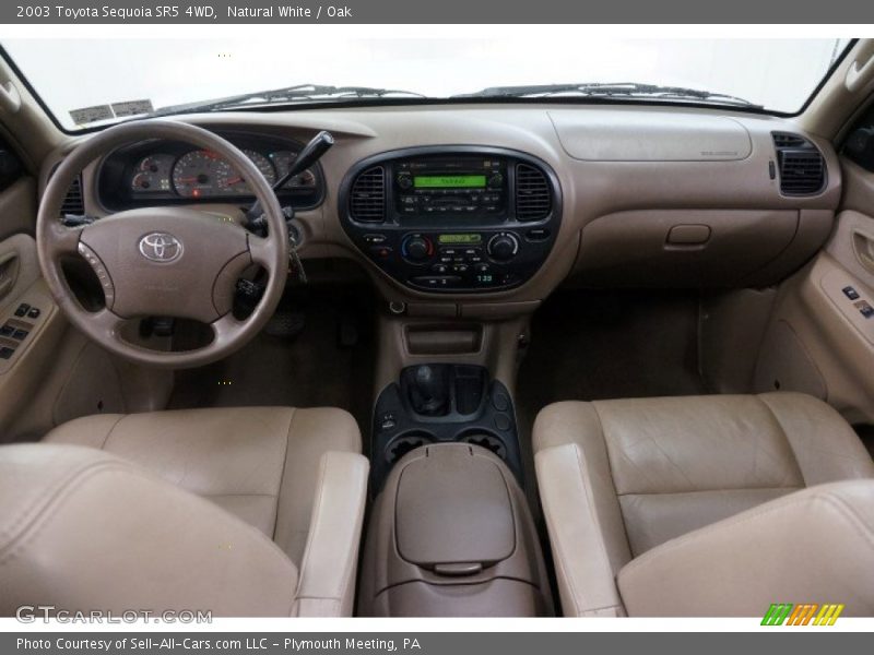  2003 Sequoia SR5 4WD Oak Interior