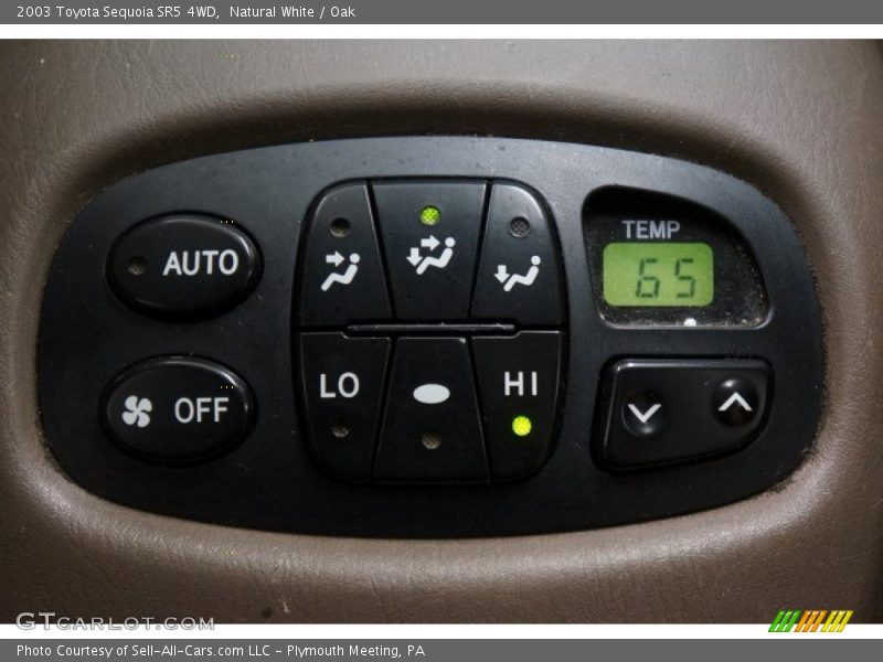 Natural White / Oak 2003 Toyota Sequoia SR5 4WD