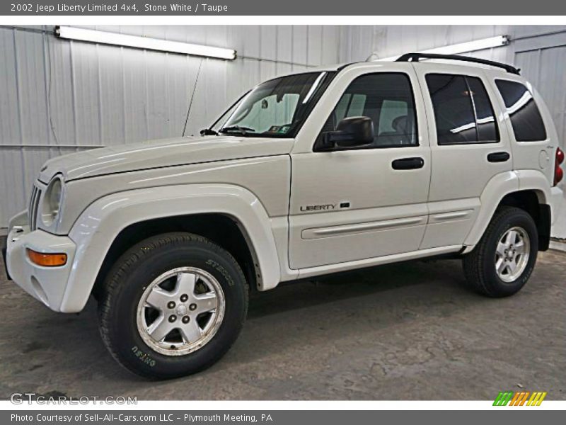 Stone White / Taupe 2002 Jeep Liberty Limited 4x4