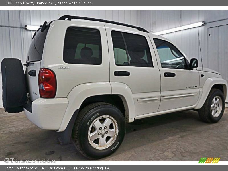 Stone White / Taupe 2002 Jeep Liberty Limited 4x4