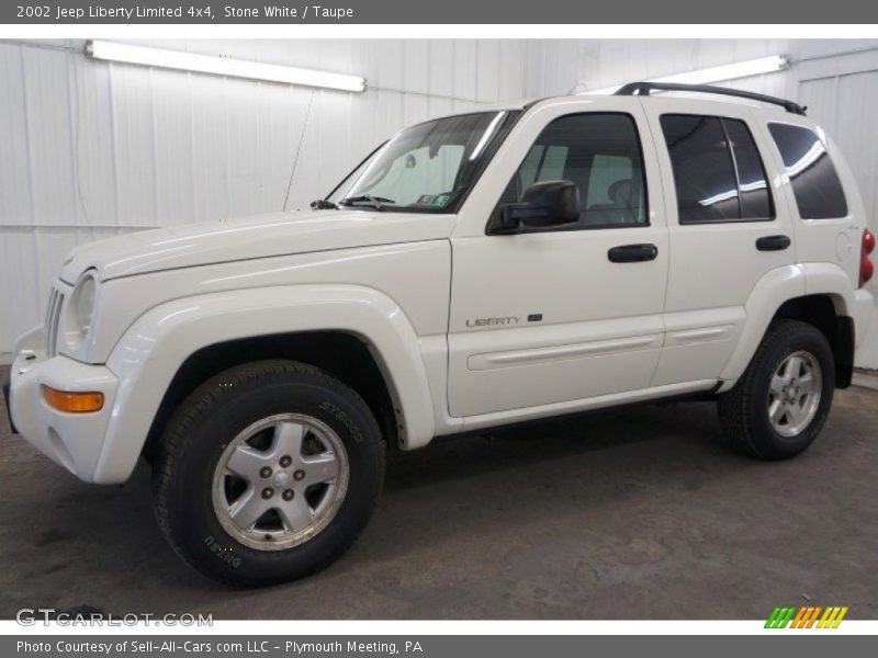 Stone White / Taupe 2002 Jeep Liberty Limited 4x4