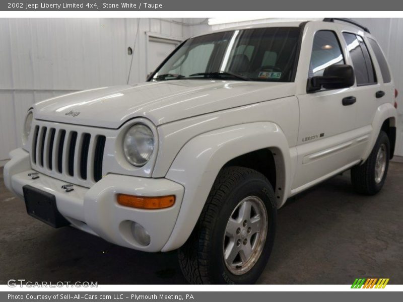 Stone White / Taupe 2002 Jeep Liberty Limited 4x4